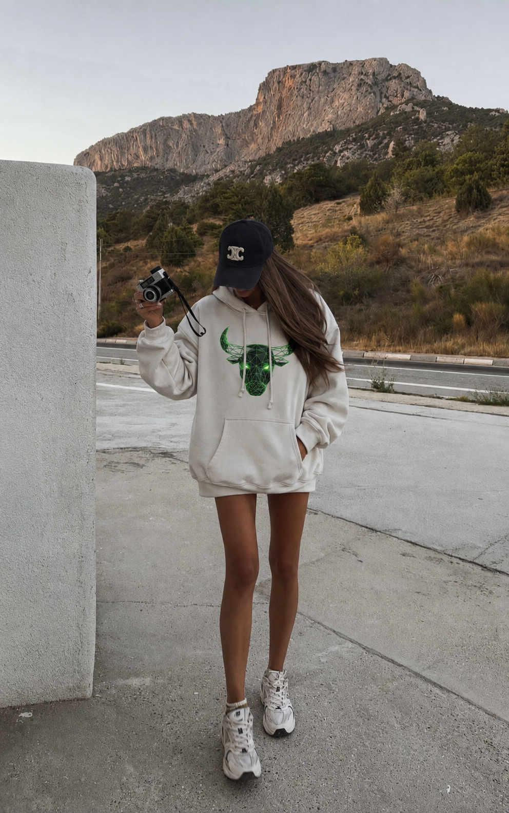 Neon Bull Classic Hoodie